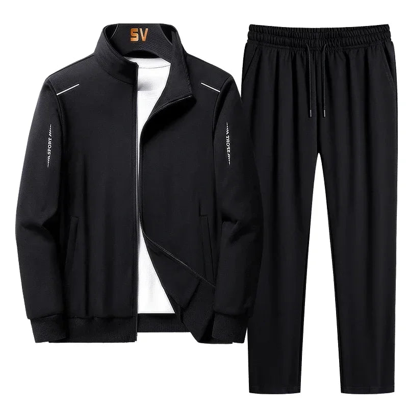 Men's Tracksuit Suit New Arrive Tracksuit Mens Casual Solid Solor Sweatpant Set Unisex Jogging Suit MEN Plus Size 6XL 7XL 8XL.