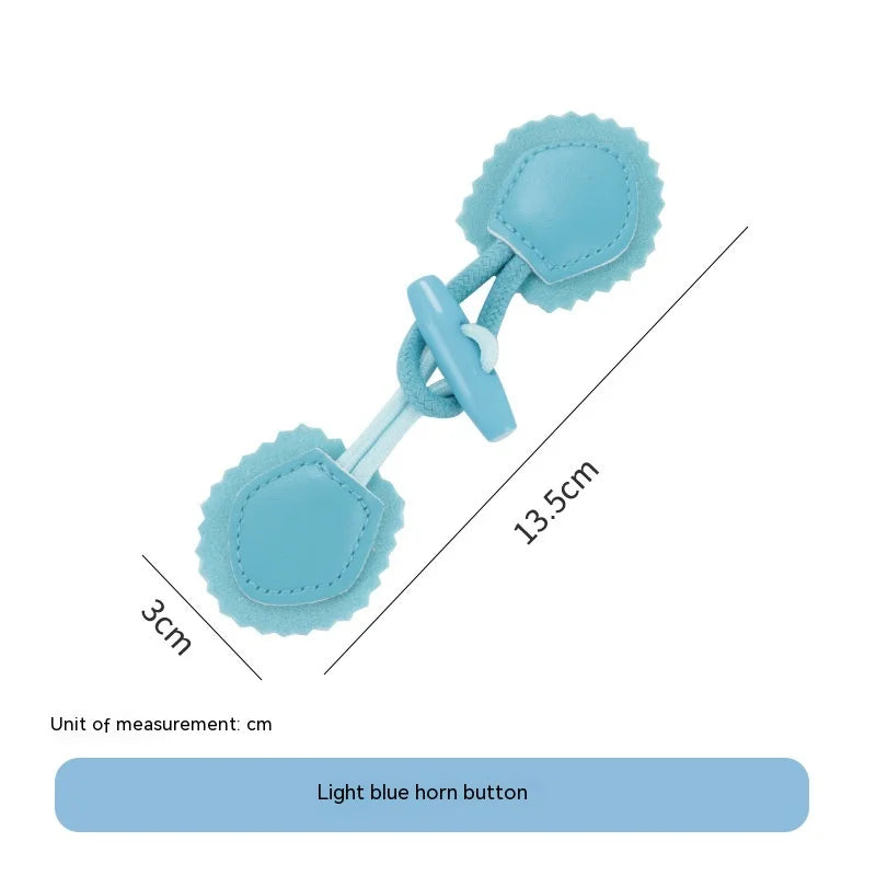 Busy Board Accessories DIY Toy Part Wooden Toys Metal Locks Leather Buckle Montessori Educational Games Intellectual Development