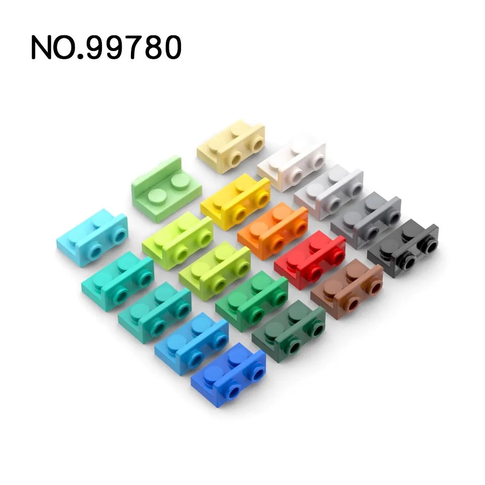 20pcs MOC Parts 99780 Bracket 1 x 2 - 1 x 2 Inverted Compatible Bricks DIY Assmble Building Blocks Particle Kid Puzzle Toy Gift.