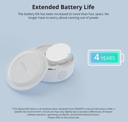 SONOFF SNZB-02P SNZB 02P Zigbee Temperature and Humidity Sensor Sonoff ZB Bridge-P Thermometer Detector Smart Home Via Ewelink.