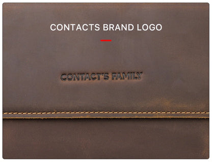 Genuine Leather Laptop Case For Macbook Air 13 M1 M2 M3 M4 Macbook Pro 14 15 16 Sleeve Cover Men Notebook Computer Carrying Bag