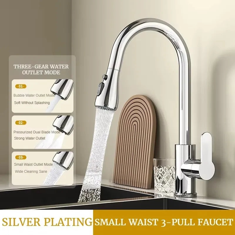 GEGVE New Mini 38cm Kitchen Faucet Removable Kitchen Sink Faucet Tap Tap Mixer Manual Israel Kitchen Tap Adapted To Israel Brass