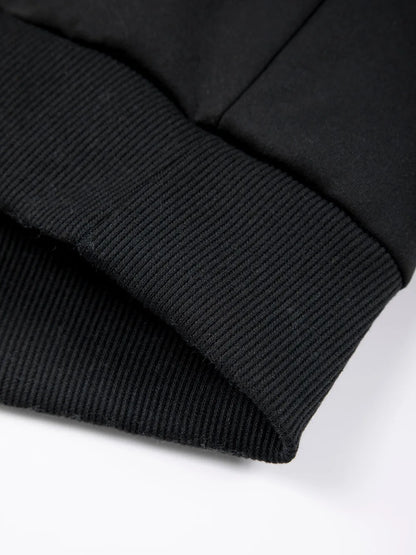 Autumn and Winter Men's Casual Tracksuit High Quality Daily Sports Jogging Suit Half-Zipper Hooded + Sweatpants two-piece Set.