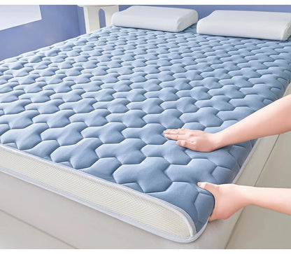 Schwammmatratze, elastisches Kissen, Zuhause, doppelt faltbar, Memory-Schaum, Latex, Tatami-Matte, Studentenwohnheim, Einzel-Schlafmatratzen