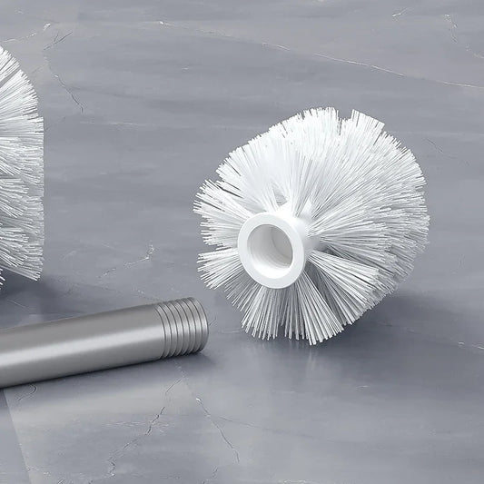 1 Stück weiße und schwarze Kopf Ersatz-Toiletten bürste-ideal für die Reinigung von Hygiene werkzeugen für die Badezimmer reinigung