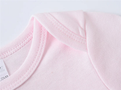 Neue Mode Baby Mädchen Jungen Body 0-24 Monate Kurzarm Neugeborenen Sommer Baumwolle Kleidung Weiche Outwear