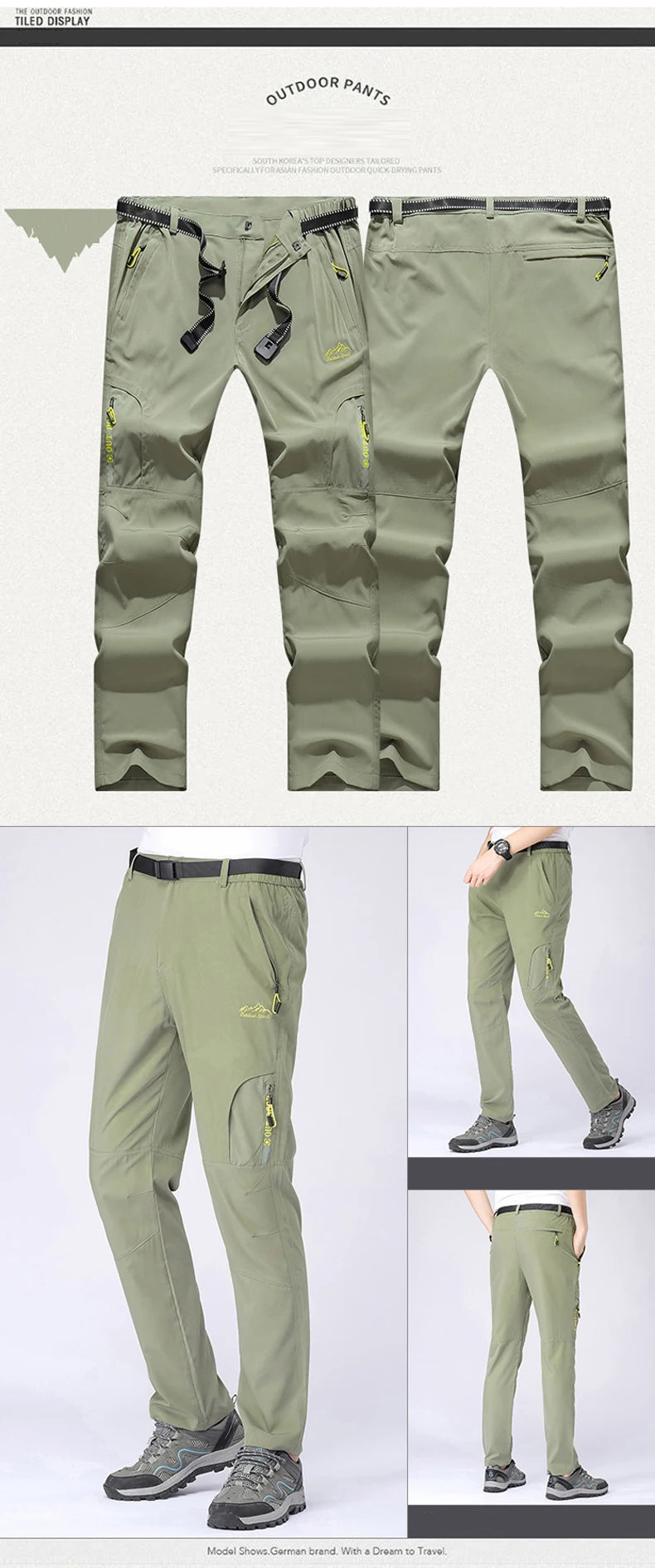 XL-5XL Lightweight Thin Summer Pants for Men Sweatpants Stretch Quick Dry Trousers Men Hiking Camping Men's Pants Joggers Summer.