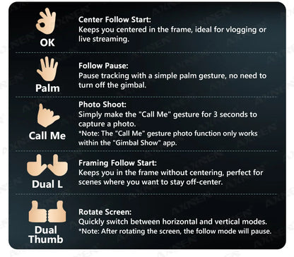 Handheld 3-Axis Gimbal Phone Holder Anti Shake Video Record with Selfie Tripod Stabilizer for Xiaomi iPhone Cellphone Smartphone.