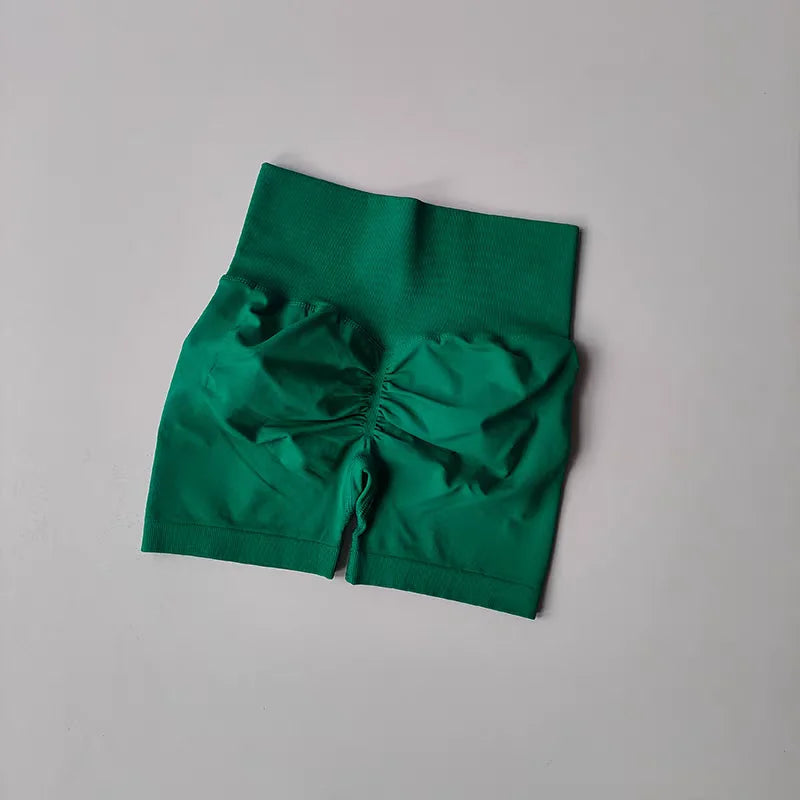 Summer Yoga Shorts Women Fitness Shorts Breathable Sports High Waist Running Shorts Cycling Shorts Workout Gym Sports Shorts