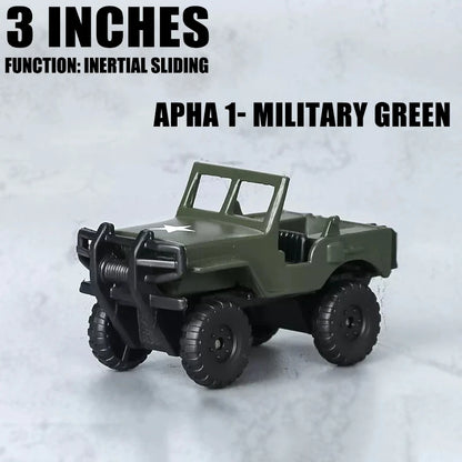 Maisto 3-inch military series model Tank armored vehicle classic static car alloy die-casting car model collection gift toy