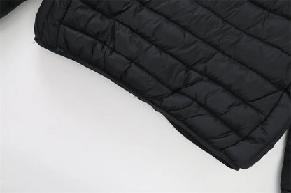 New Winter Fleece-Lined Thickened Cotton Coat Business-Casual Windproof Warm Lightweight Fashionable Hooded Jacket Sports Jacket