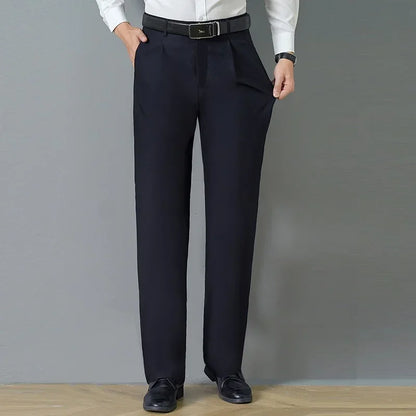 Big Fat Tall Men Clothing Men Dress Pants Extra Long Length Black Trouser Male Slim Plus Large Size Clothes 190cm 120cm 200 Cm.
