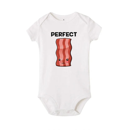 Perfect Together Twin Babykleidung Lustige Zwillings-Outfits Strampler Junge Mädchen Duschgeschenk Sommer Kurzarm-Bodys Bruder/Schwester.