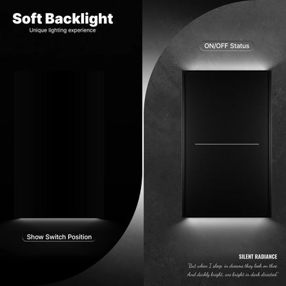 MOES Tuya ZigBee Star Feather Schalter US Smart Air Touch mit neutraler Lichtszene 2in1 APP-Fernbedienung mit Alexa Google Home.