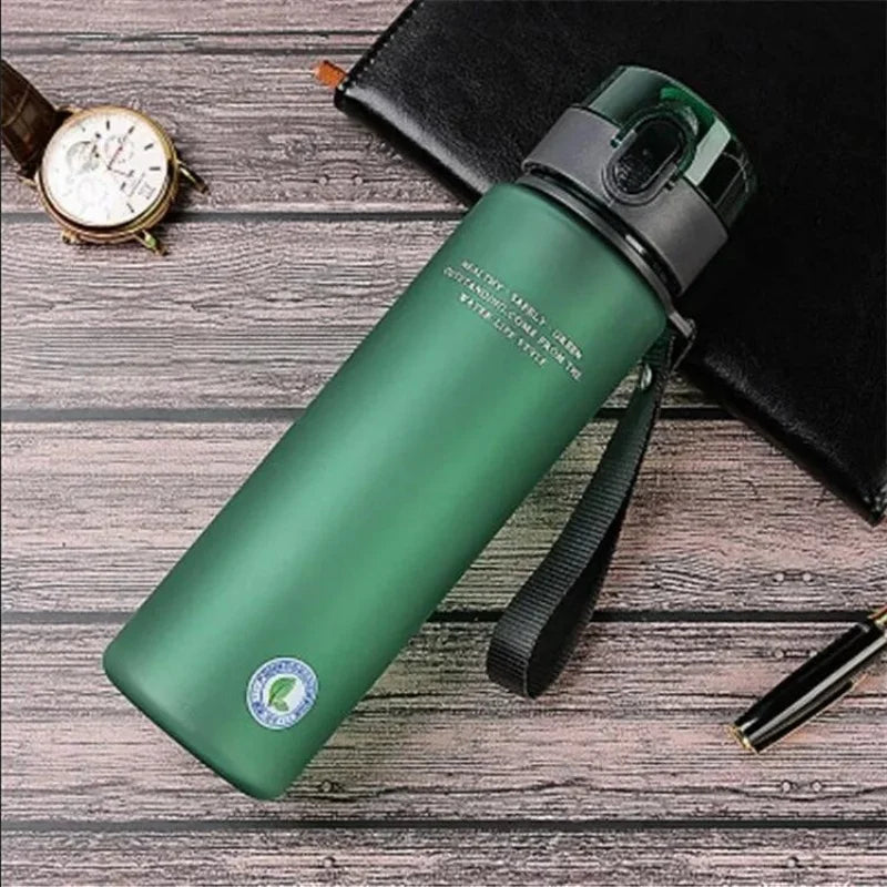 1PCS Portable BPA Free Leak Proof Sports&Fitness Frosted Water Bottle High Quality Children and Adults Casual Water Cup.