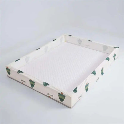 Quilted Mattress Cover 150x200cm - Thick Skin-Friendly Fitted Sheet, 매트리스커버 Breathable Bed Covers (Pillowcase Sold Separately).