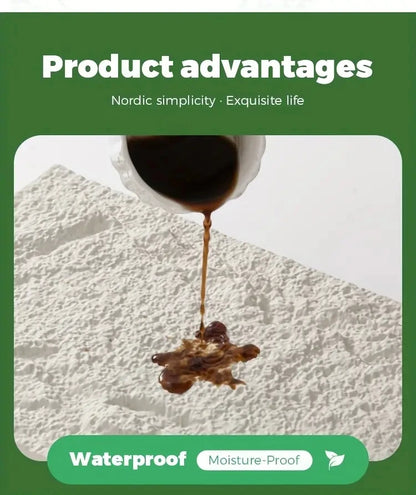 PU stone wall panel, 10 mm, realistic brick pattern, anti-mould and moisture-proof, waterproof and washable, suitable for/outdoo