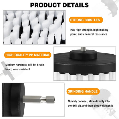 Allzweck-Akku-Bohrmaschine zum Bohren, elektrischer Schleuderschrubber, elektrische Reinigungsbürste zum Reinigen mit Li-Ionen-Akku