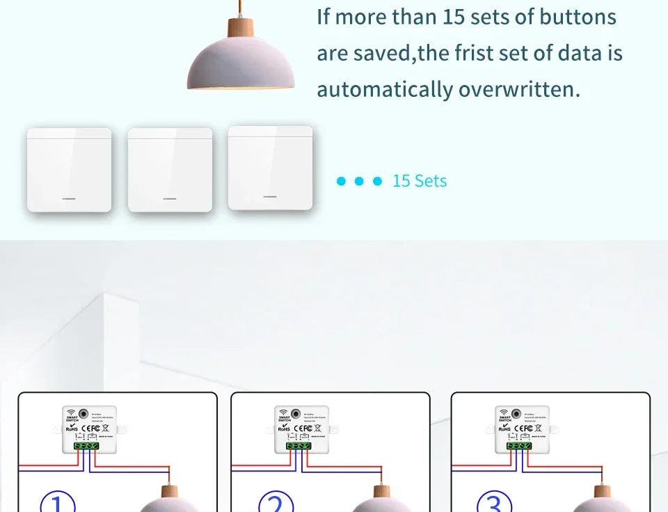 Drahtlose RF433MHz Fernbedienung Smart Switch 110V 220V 10A Relais Empfänger Wand Panel Schalter Led Lampe Fan EIN/AUS Licht Schalter.