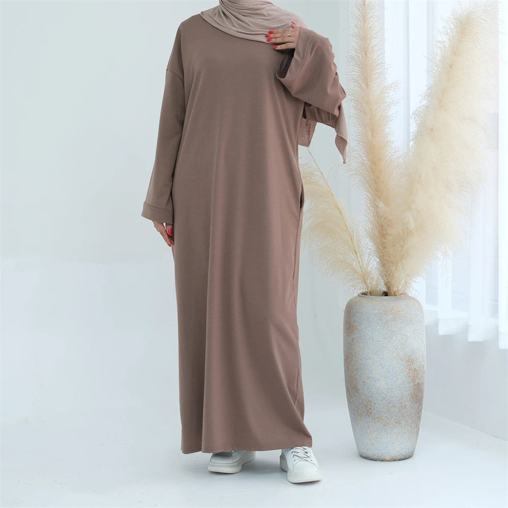 Khimar Abaya Dubai Luxury Muslim Maxi Kaftan Modest Dress Abayas For Women Turkish Clothes Kebaya Caftan Marocain Femme Vestidos.