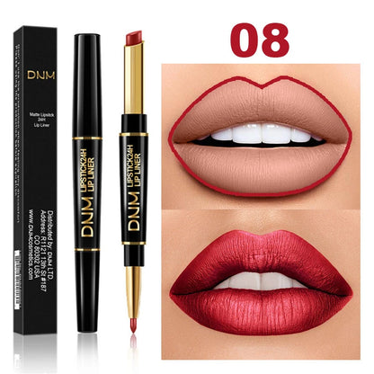 Lipstick Set Sexy Beauty Long Lasting Waterproof Pigment Matte Lipstick Pencils Moisturizer Lips Makeup Kit.
