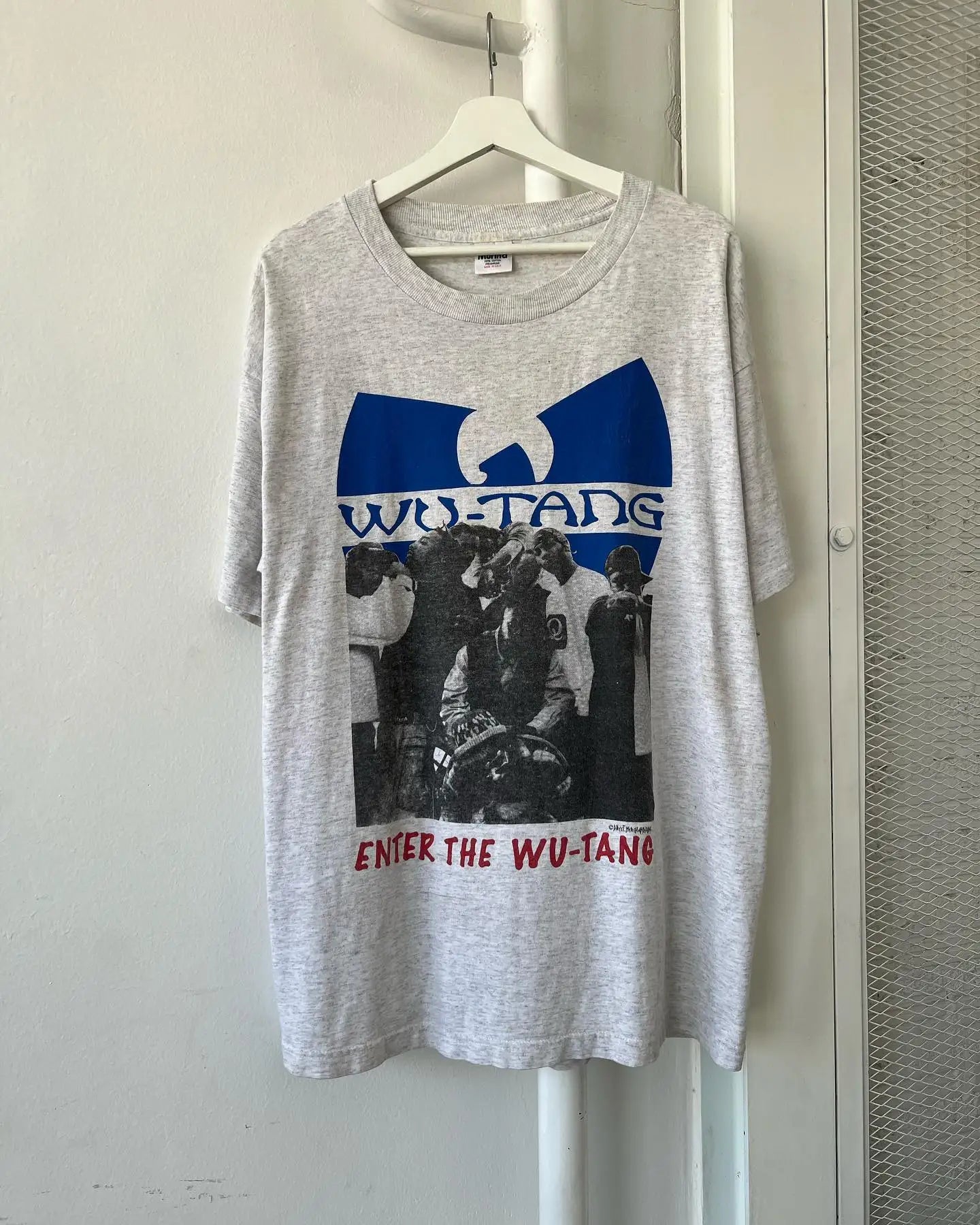 Wudang Gang 1993 Music Album Enter The Wu-Tang Couple Top Loose Short Sleeve T-Shirt.