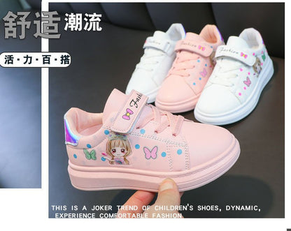 zapatillas Kid Shoe Kid Casual Shoe Spring 2023 New Kid sneakers Shoes Leather Upper Girl Shoe Kid Small White Shoes Board Shoes.