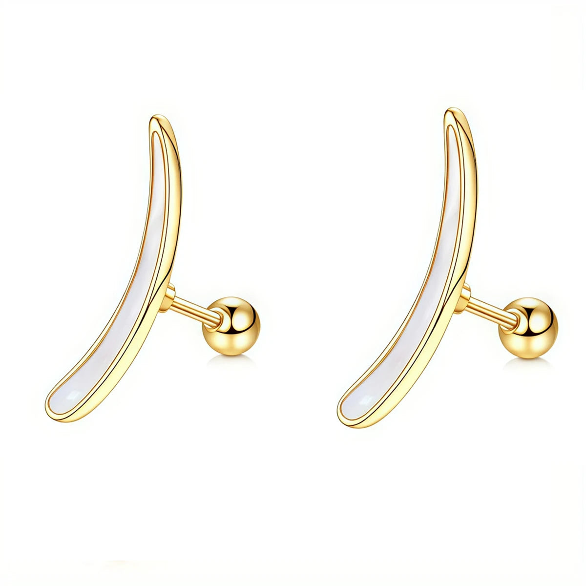 2Pcs 16G Stainless Steel Screw Back Stud Earrings for Women,Cubic Zerconia Cartilage Conch Helix Ear Piercing Jewelry.