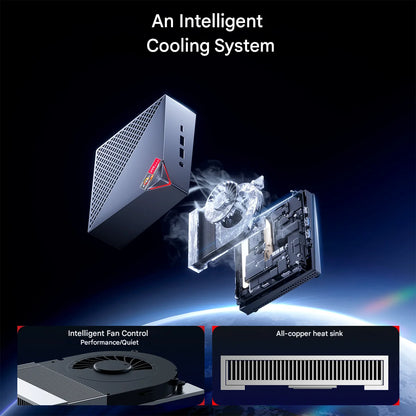 ACEMAGIC AM06Pro MINI PC AMD Ryzen 7 5825U 16/32GB RAM 512GB SSD Windows 11 Pro MINI Computer Wifi6 BT5.2 4K Triple Display.