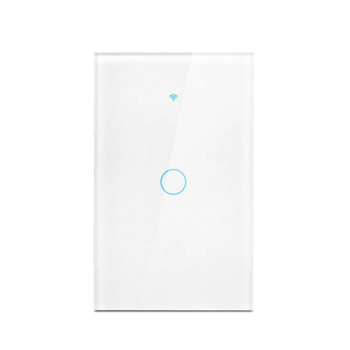 Tuya WiFi US Smart Lichtschalter Wand-Touch-Schalter Neutralleiter/Kein Neutralleiter erforderlich 120-Typ Funktioniert mit Alexa, Google Home.