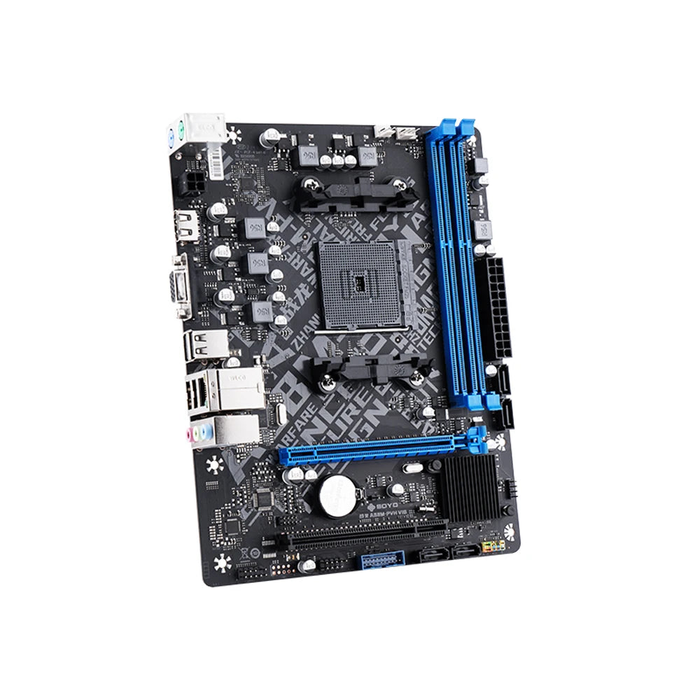 SOYO Motherboard set A88M with A8-5600K CPU DDR3 16G [8GB*2] Computer components Game Mainboard SATA3 AMD CPU FM2+/FM2 Processor.