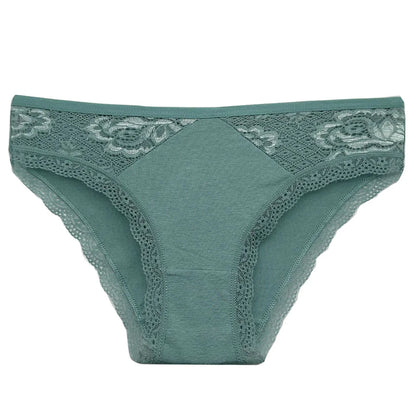 Lady Underwear 5 PCS/SET Sexy Lace Underpants Fashion Female M-XL Women Panties Cotton Briefs.