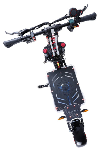 Halo Knight T107Max Electric Scooter Adult 14 Inch Off road Tires E-Scooter  for Men 4000W 72V 50 AH Foldable City EScooter