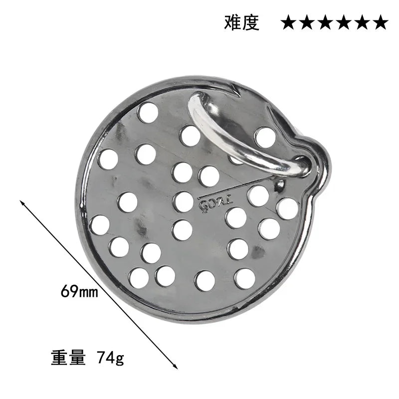 Alloy Metal Unlocking Toys Brain Teaser Metal Puzzle Toys Children Adult Funny Gift IQ Challenge Game