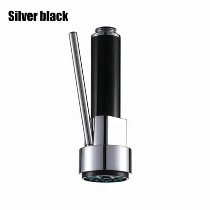 Kitchen pull-out faucet nozzle handheld ABS faucet water-saving high-pressure nozzle bathroom sink faucet replacement