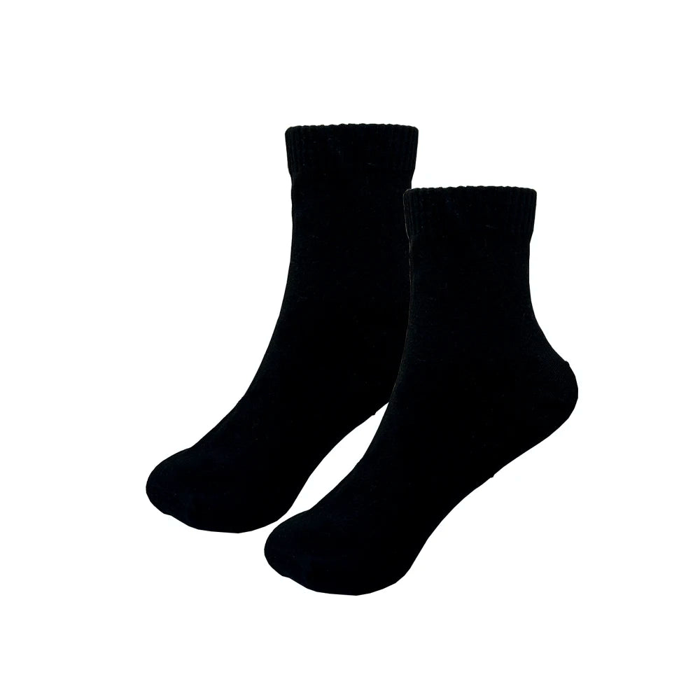 2/5 Pairs Men Women Cotton Socks Pure Color High Quality Soft Breathable Grey Black Business Casual Men winter socks Large Size.