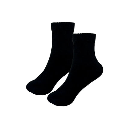 2/5 Pairs Men Women Cotton Socks Pure Color High Quality Soft Breathable Grey Black Business Casual Men winter socks Large Size.