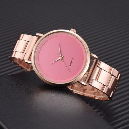 Rose Gold Women's Watches Luxury Lady Watches Business Quartz Wristwatches Gift Reloj Para Mujer Watch for Women Reloj Часы