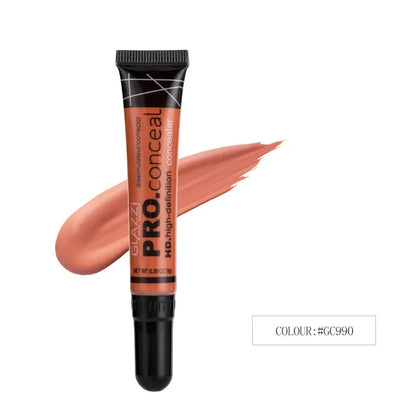 Concealer Cream Oil Control Liquid Foundation Women Face Makeup Korean Cosmetics Long Lasting Contour Gel.