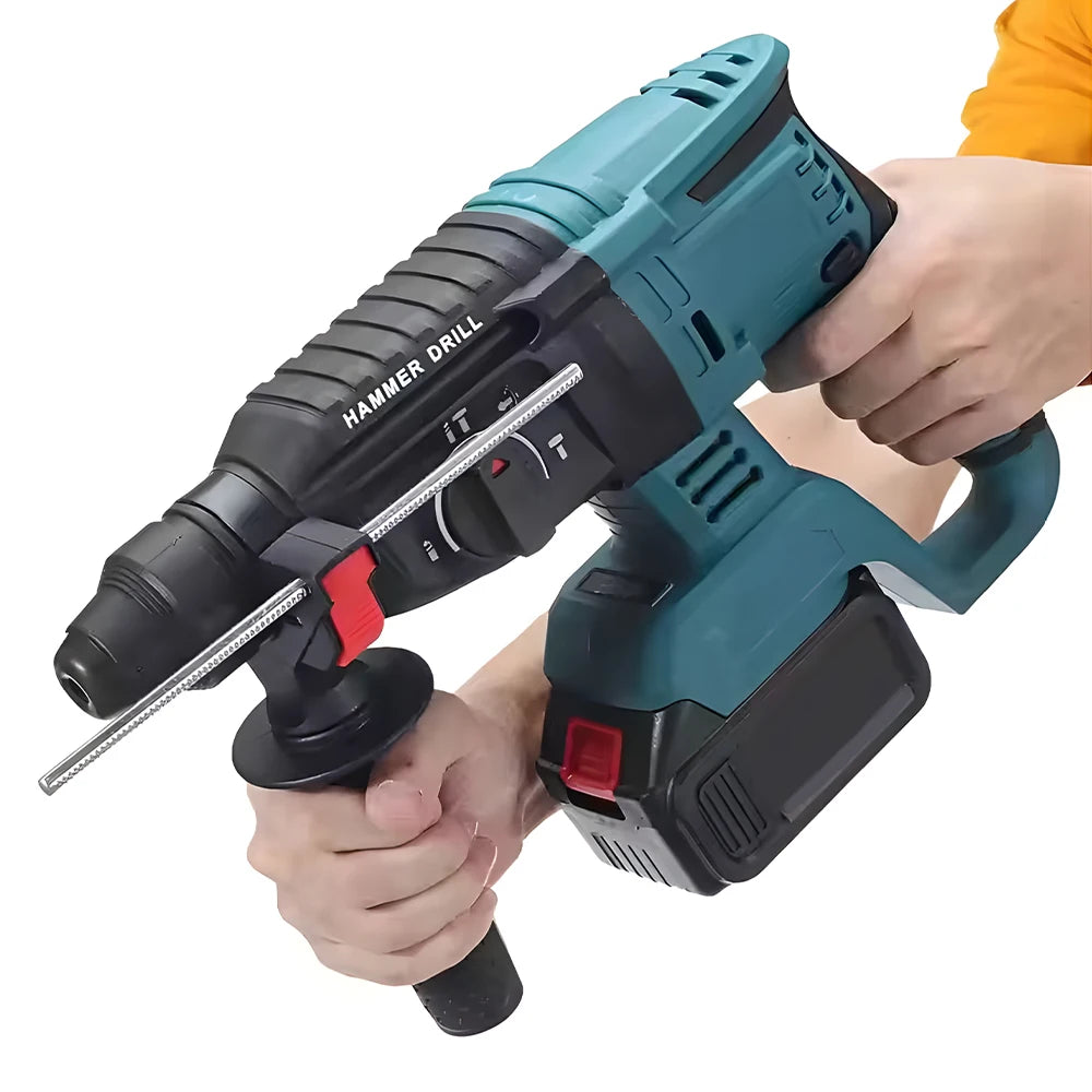 Hikity Bürstenlosen Elektrische Bohrmaschine Cordless Elektrische Hammer DIY Haushalts Werkzeug Elektrische Werkzeug Set Für Makita 18V Batterie Schraubendreher