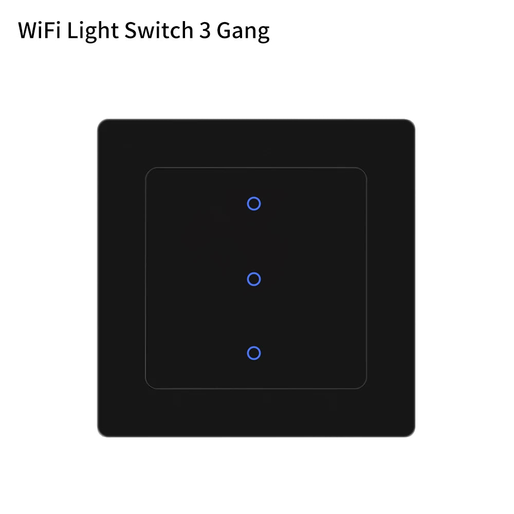 AVATTO Tuya WiFi Smart Lichtschalter/Vorhangschalter, Multi-Frame-Kombinationslichter und Vorhangschalter unterstützen Alexa Google Home