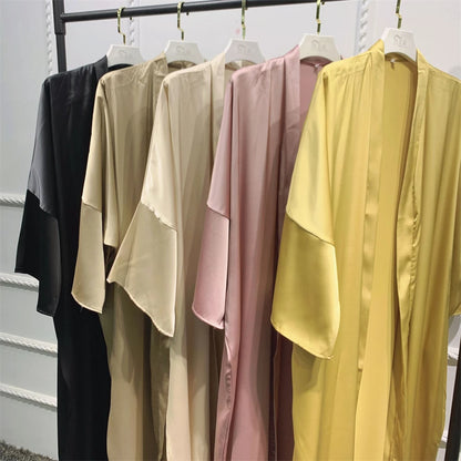 Ramadan Prayer Clothes Dubai Abaya Kimono Kebaya Turkey Islam Muslim Modest Dress Abayas For Women Kaftans Robe Femme Musulmane.