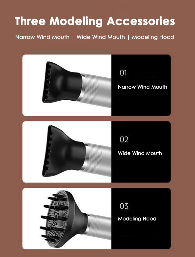 Professional Hair Dryer Infrared Negative Ionic Blow Dryer Hot Cold Wind Salon Hair Styler Tool Hair Blower Electric Blow Drier