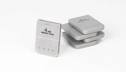 BlueRetro 1PC/2PC 4M Memory Card For PS1 Save Game Card  For PlayStation1 PS One Game Consoles Data Saving Progress Memory Card.