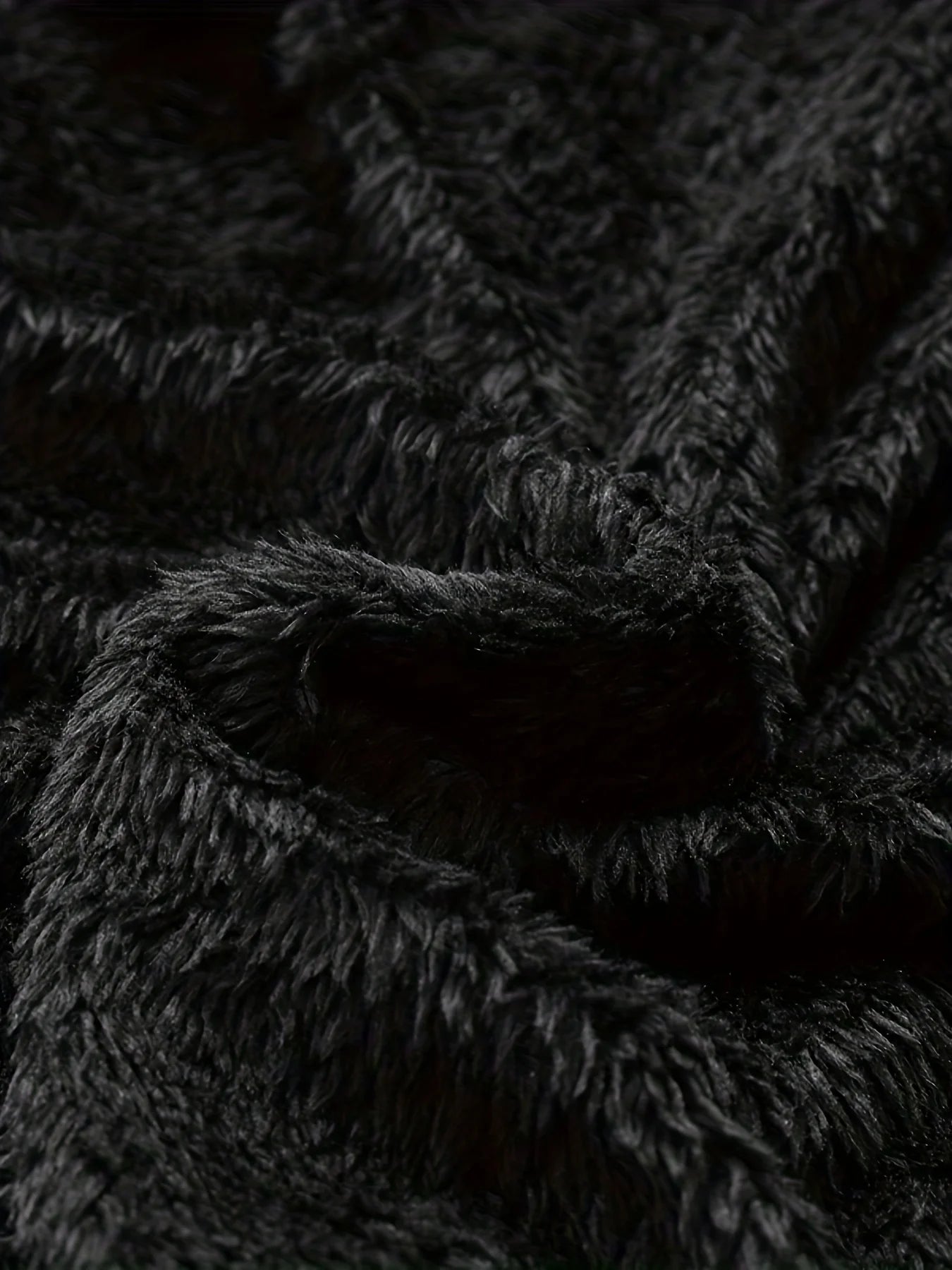 Solid Color Sherpa Jacket, Men's Casual Fleece Lined Baseball Regular Fit College Hipster Windbreaker.