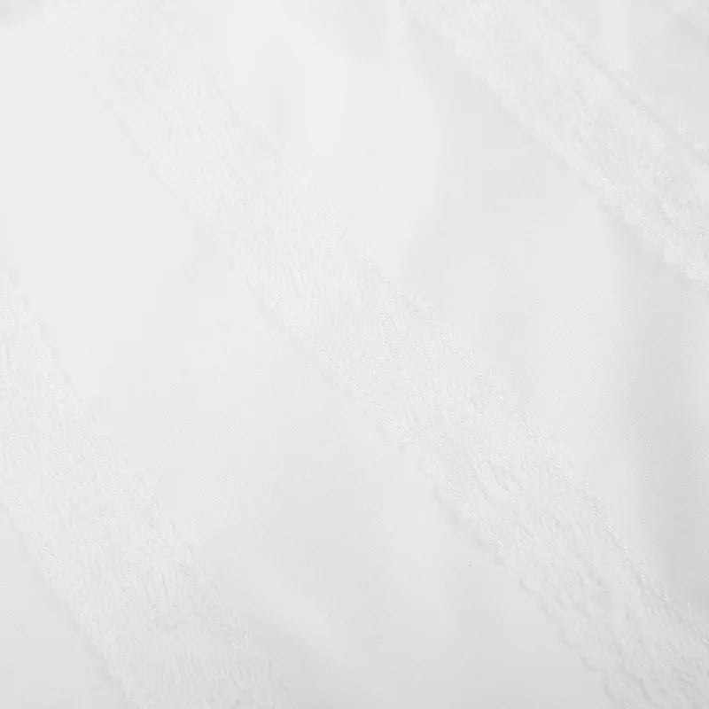 Weiß Spitze Up Rüschen Backless Sexy Kleider Frauen 2023 Roben Elegante Abend Party Kleid Bodycon Mini Sommer Kleid Vestidos