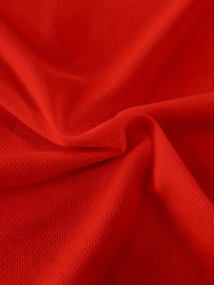 2025 Men's casual sports mesh set, summer T-shirt fashionable, comfortable and breathable lapel beach two-piece set.