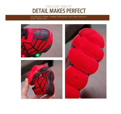 Autumn children's shoes, children's luminous shoes, men's and women's running shoes, baby flashing shoes, LED lights, sneakers.