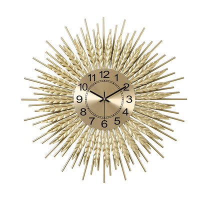 Weizen ohren uhren, Wohnzimmer wanduhren, die Ernte Wohlstand Gesundheit Glück Einheit Freundschaft Vitalität Hoffnung symbolisieren