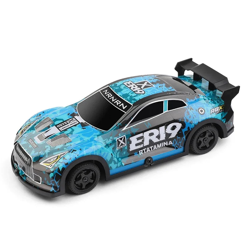 2025 Newest WLtoys  22206 1/22 With Led Lights 2.4G 4WD 15Km/H Metal Chassis Electric High Speed Off-Road Drift RC Cars.
